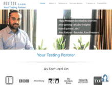 Tablet Screenshot of equinoxlab.com